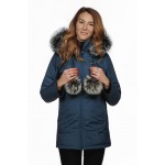 Bilodeau - ELIZA Winter Coat, Azure